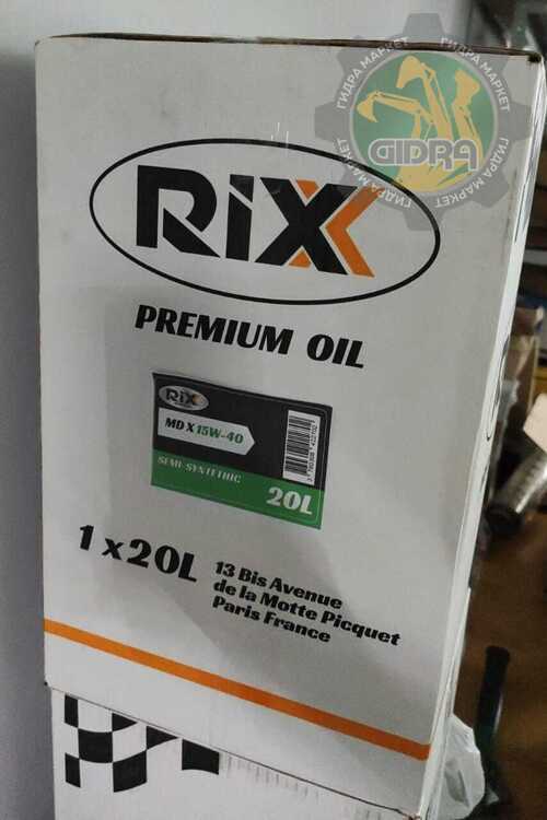 Масло моторное п/синт RIXX MD X 15w40 CI-4/SL 20л
